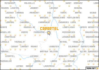 map of Capartel