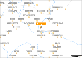 map of Capar