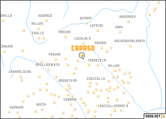 map of Capaso