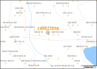 map of Capazzano