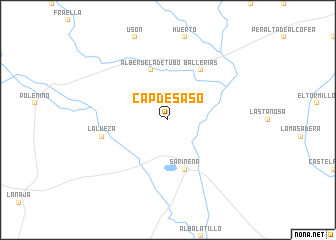 map of Capdesaso
