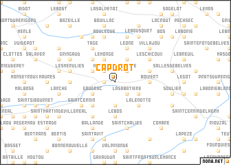 map of Capdrot