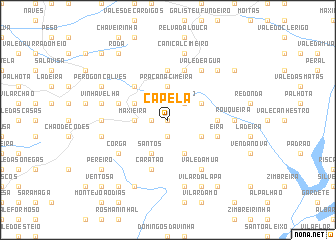 map of Capela