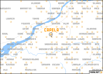 map of Capela