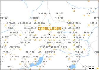 map of Capellades