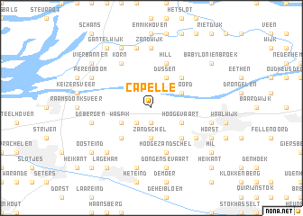 map of Capelle