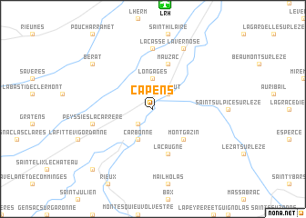 map of Capens