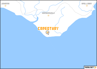 map of Cape Otway