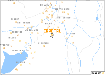 map of Capetal