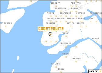 map of Capetéquitè