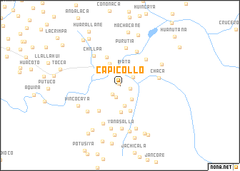 map of Capicollo