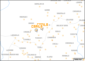 map of Capila