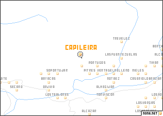 map of Capileira