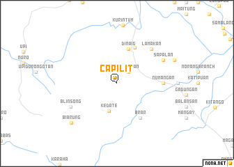 map of Capilit