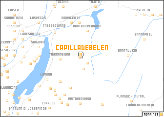 map of Capilla de Belén