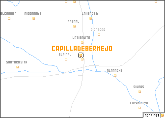 map of Capilla de Bermejo