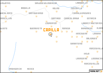 map of Capilla