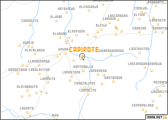 map of Capirote