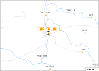 map of Capital Hill