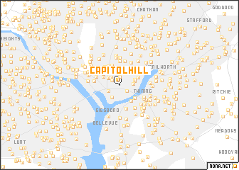 map of Capitol Hill