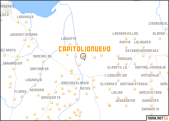 map of Capitolio Nuevo