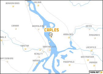 map of Caples