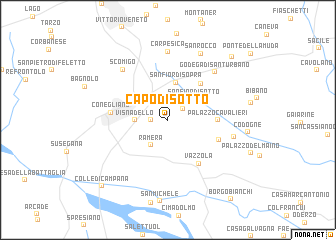 map of Capo di Sotto