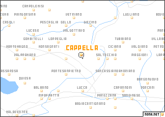 map of Cappella