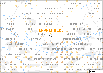 map of Cappenberg