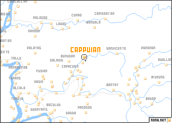 map of Cappuian