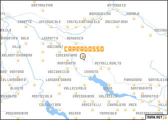 map of Capradosso