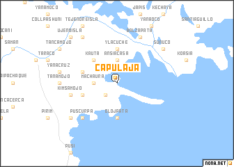 map of Capulaja