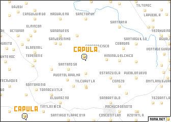 map of Capula
