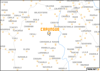 map of Capungue