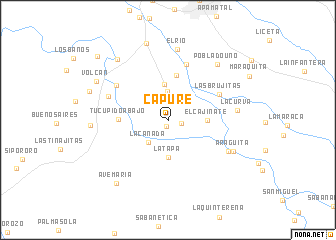 map of Capure