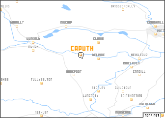 map of Caputh