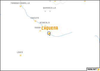 map of Caquena