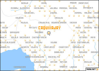 map of Caquixajay