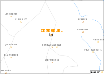 map of Carabajal