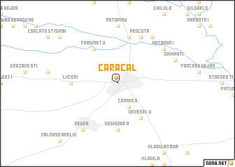 map of Caracal