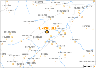 map of Caracolí