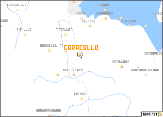 map of Caracollo