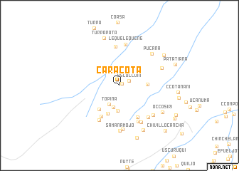 map of Caracota