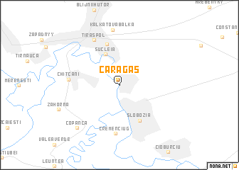 map of Caragaş