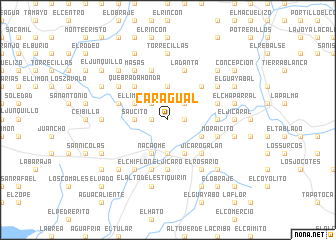 map of Caragual