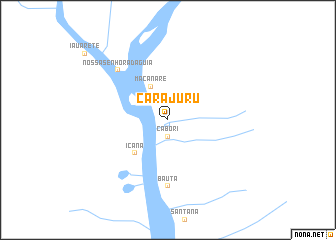 map of Carajuru