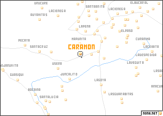 map of Caramón