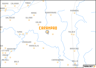 map of Carampao