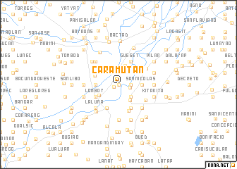 map of Caramutan