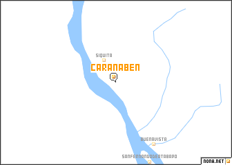 map of Caranabén